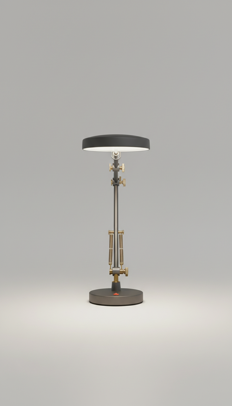 Graphite Aluminum Task Lamp